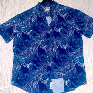 Mens XXL, RSVLTS SHORT SLEEVED, Button down, KUNUFLEX, LIKE NEW, slightly worn
